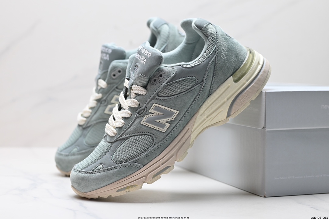 New Balance新百伦NB Made in USA MR993系列美产血统经典复古休闲运动百搭老爹跑步鞋   MR993KT1