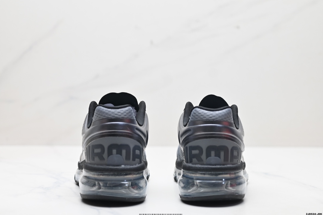 Nike Air Max Flyknit 耐磨轻便 织物减震防滑透气轻便 低帮跑步鞋  HQ3481-099