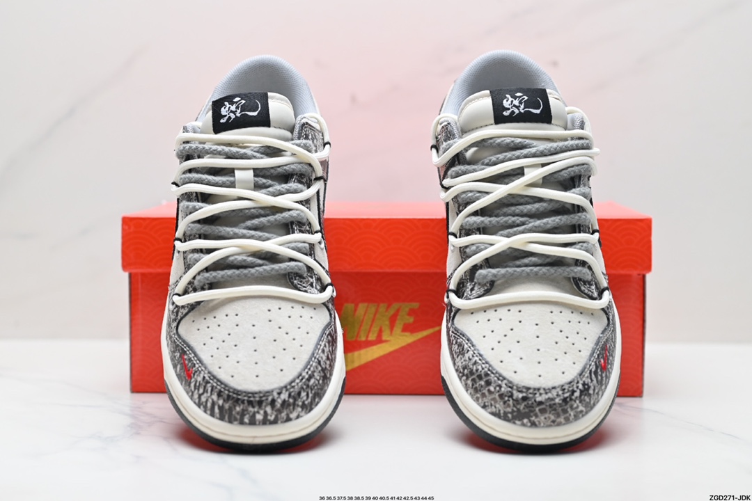 NK Dunk Low Retro “DIY高端定制” 低帮休闲运动板鞋   YX5066-273