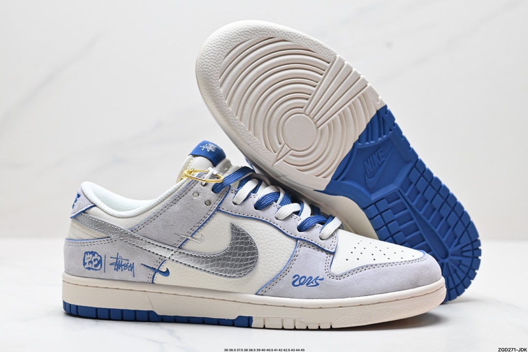 NK Dunk Low Retro “DIY高端定制” 低帮休闲运动板鞋 DM6868-010