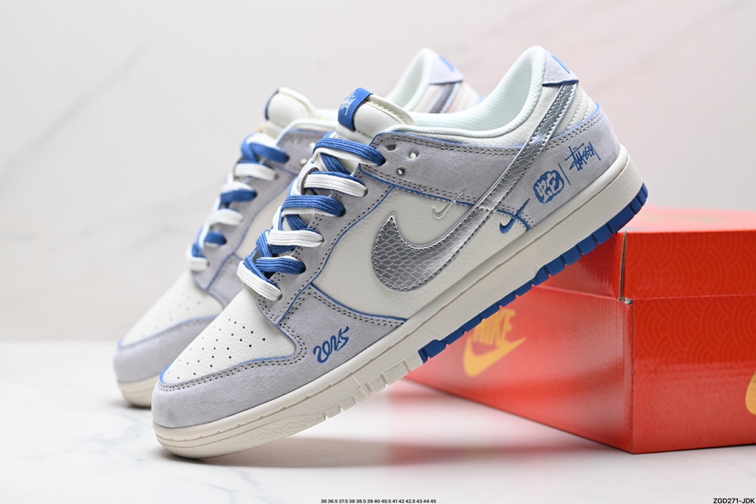 NK Dunk Low Retro “DIY高端定制” 低帮休闲运动板鞋 DM6868-010