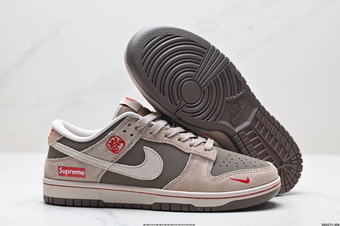 NK Dunk Low Retro “DIY高端定制” 低帮休闲运动板鞋  AG3702-851