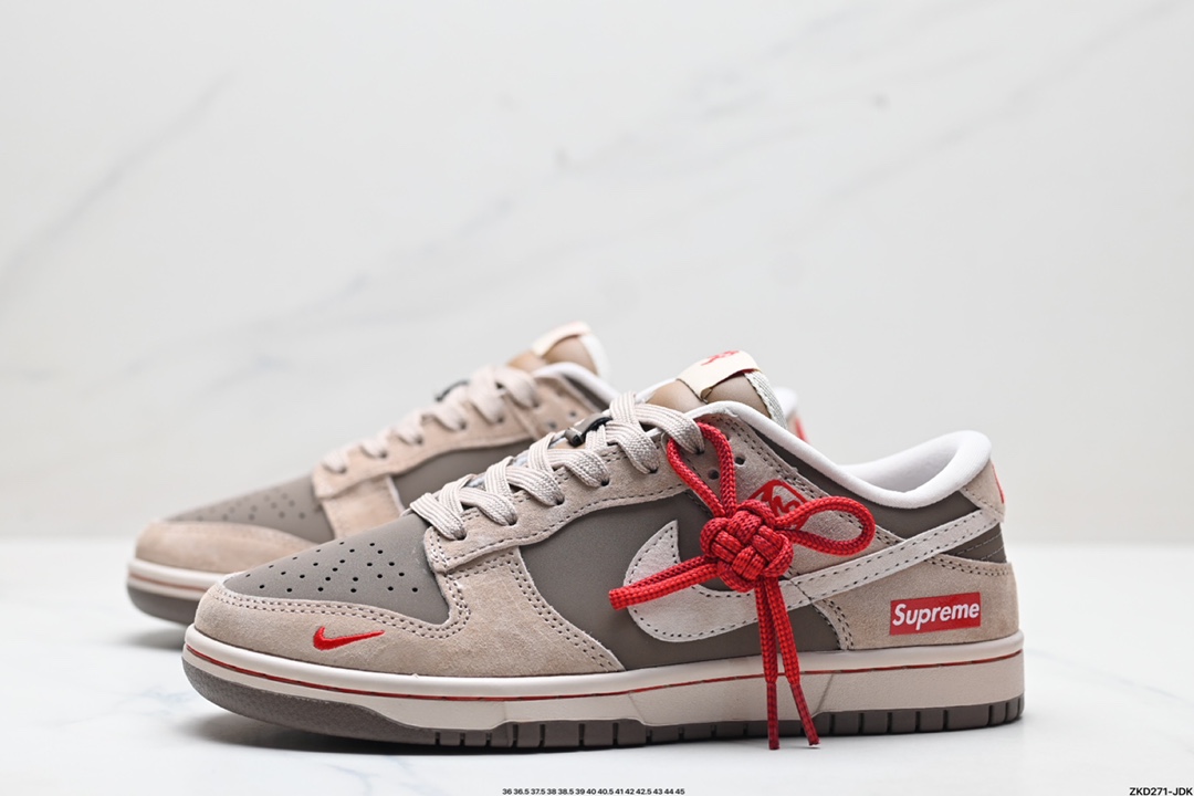 NK Dunk Low Retro “DIY高端定制” 低帮休闲运动板鞋  AG3702-851