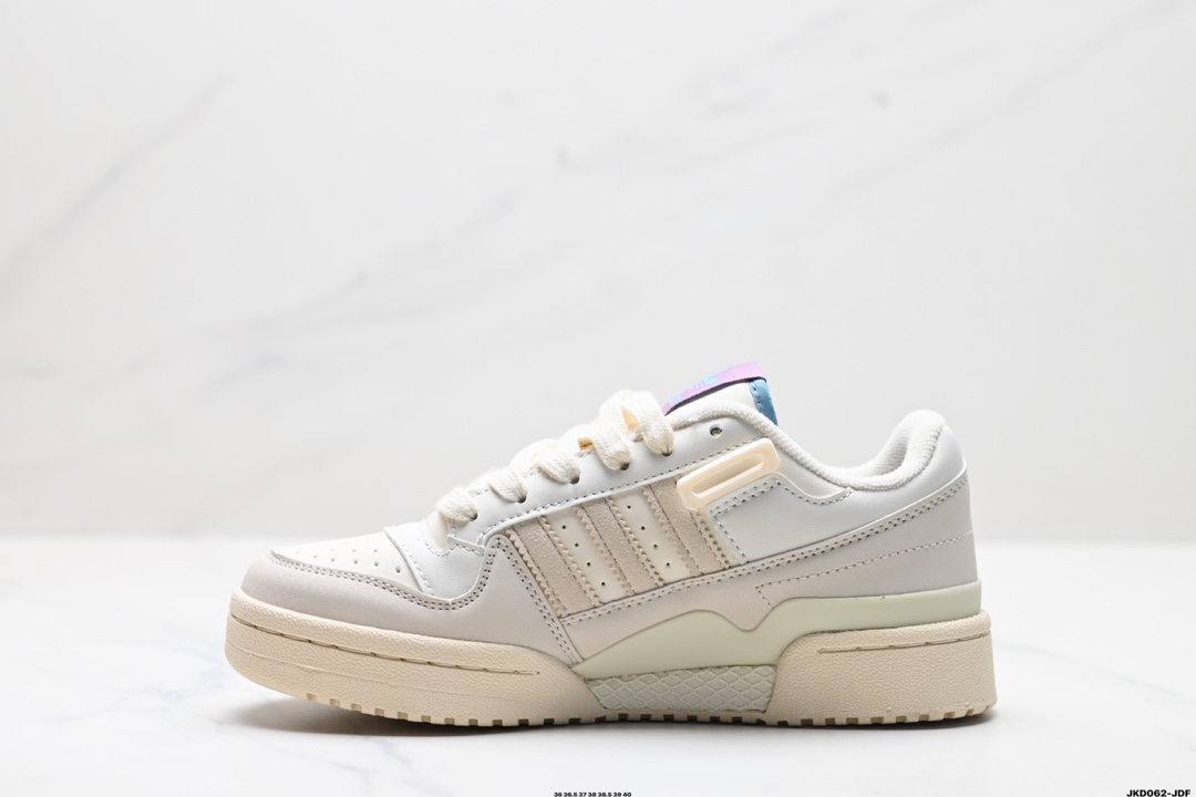 阿迪达斯 Adidas Forum Low 低帮百搭潮流休闲运动板鞋  HO3475