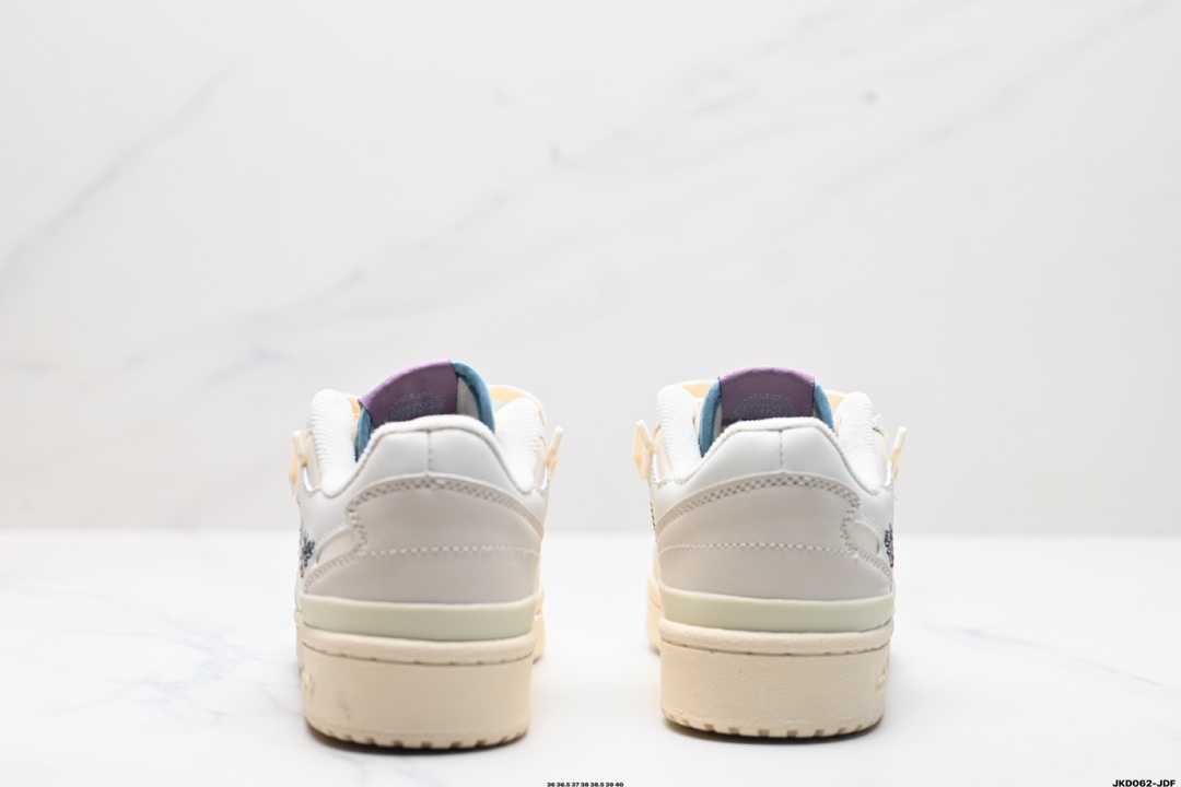 阿迪达斯 Adidas Forum Low 低帮百搭潮流休闲运动板鞋  HO3475