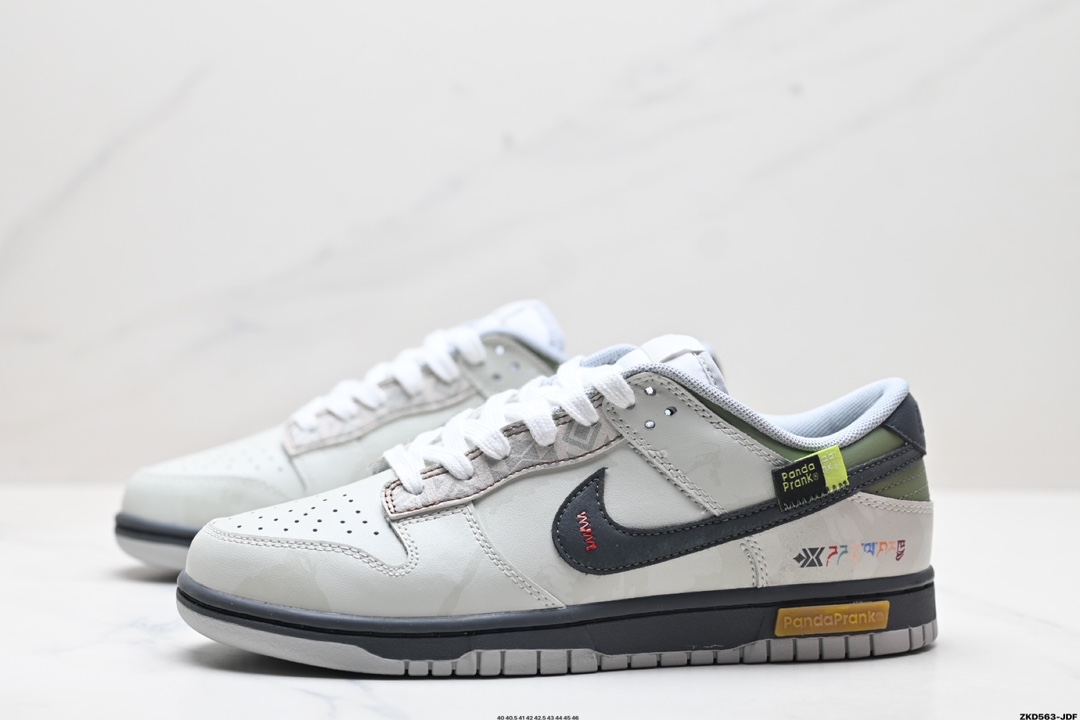 NK Dunk Low Retro “DIY高端定制” 低帮休闲运动板鞋  DD1391-103