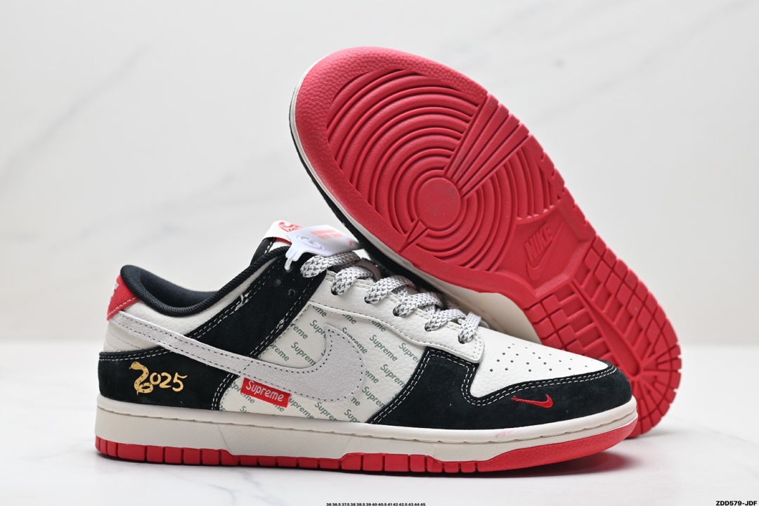 NK Dunk Low Retro “DIY高端定制” 低帮休闲运动板鞋   XF8698-040