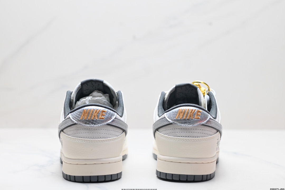 NK Dunk Low Retro “DIY高端定制” 低帮休闲运动板鞋  DM6868-008