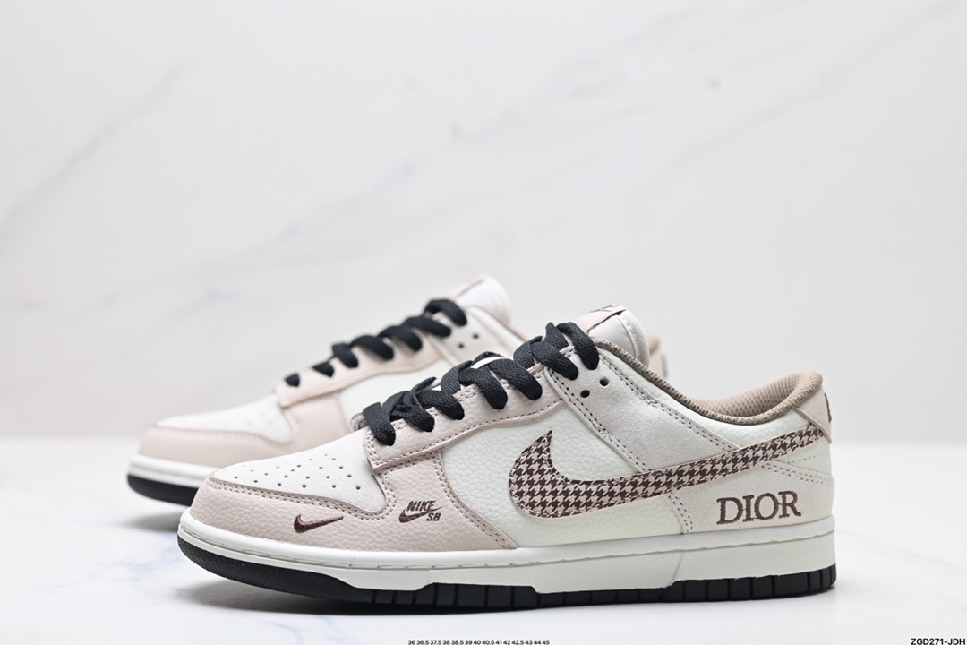 NK Dunk Low Retro “DIY高端定制” 低帮休闲运动板鞋   DJ2024-097