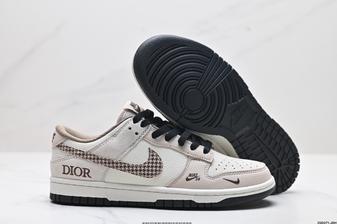 NK Dunk Low Retro “DIY高端定制” 低帮休闲运动板鞋   DJ2024-097