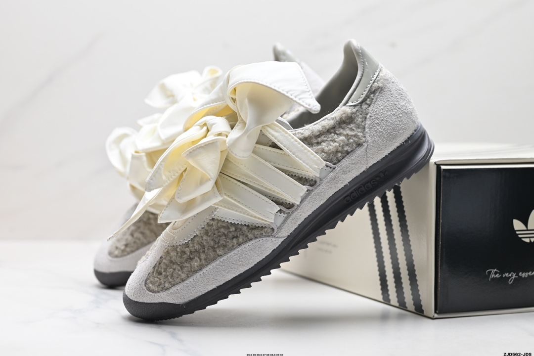 Caroline Hu x Adidas originals SL 72 舒适百搭 防滑耐磨 低帮 阿迪达斯板鞋 JQ8736