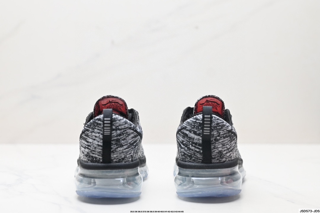 Nike Air Max Flyknit 耐磨轻便 织物减震防滑透气轻便 低帮跑步鞋 620469-404