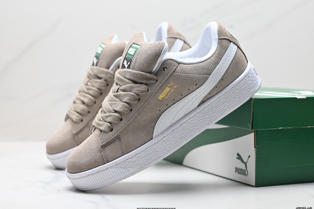 Puma Suede XL复古单品 彪马 防滑耐磨低帮德训板鞋  395205-23