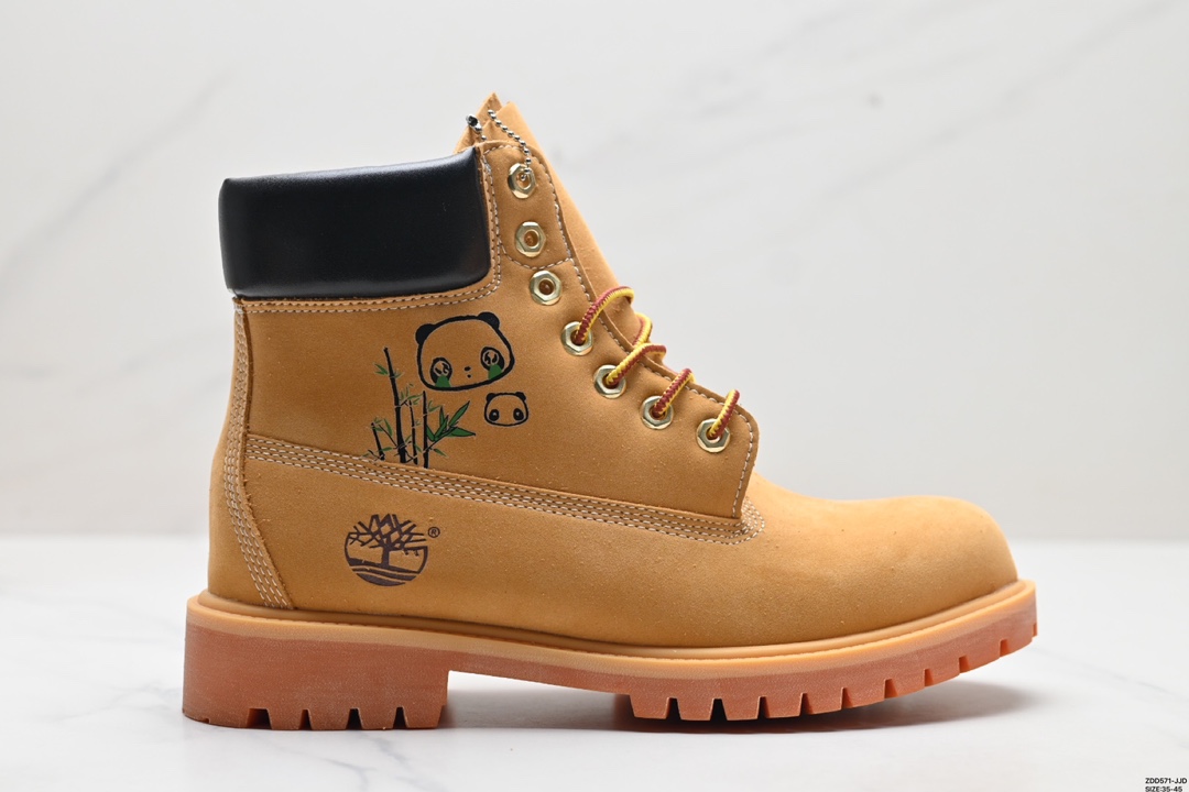 Timberland Martin Boots Yellow High Tops