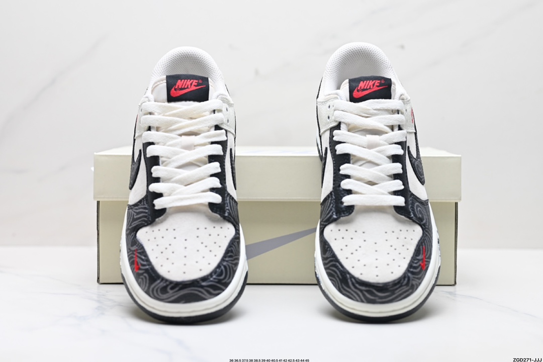 NK Dunk Low Retro “DIY高端定制” 低帮休闲运动板鞋  DJ2024-100