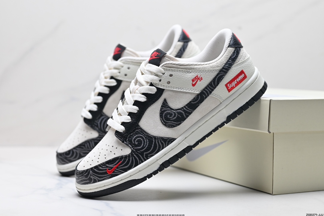 NK Dunk Low Retro “DIY高端定制” 低帮休闲运动板鞋  DJ2024-100