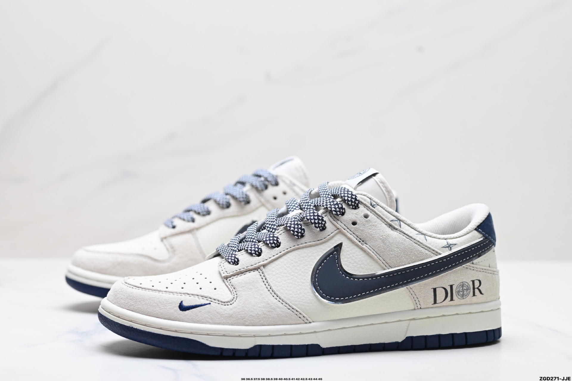 NK Dunk Low Retro “DIY高端定制” 低帮休闲运动板鞋  DJ2024-085