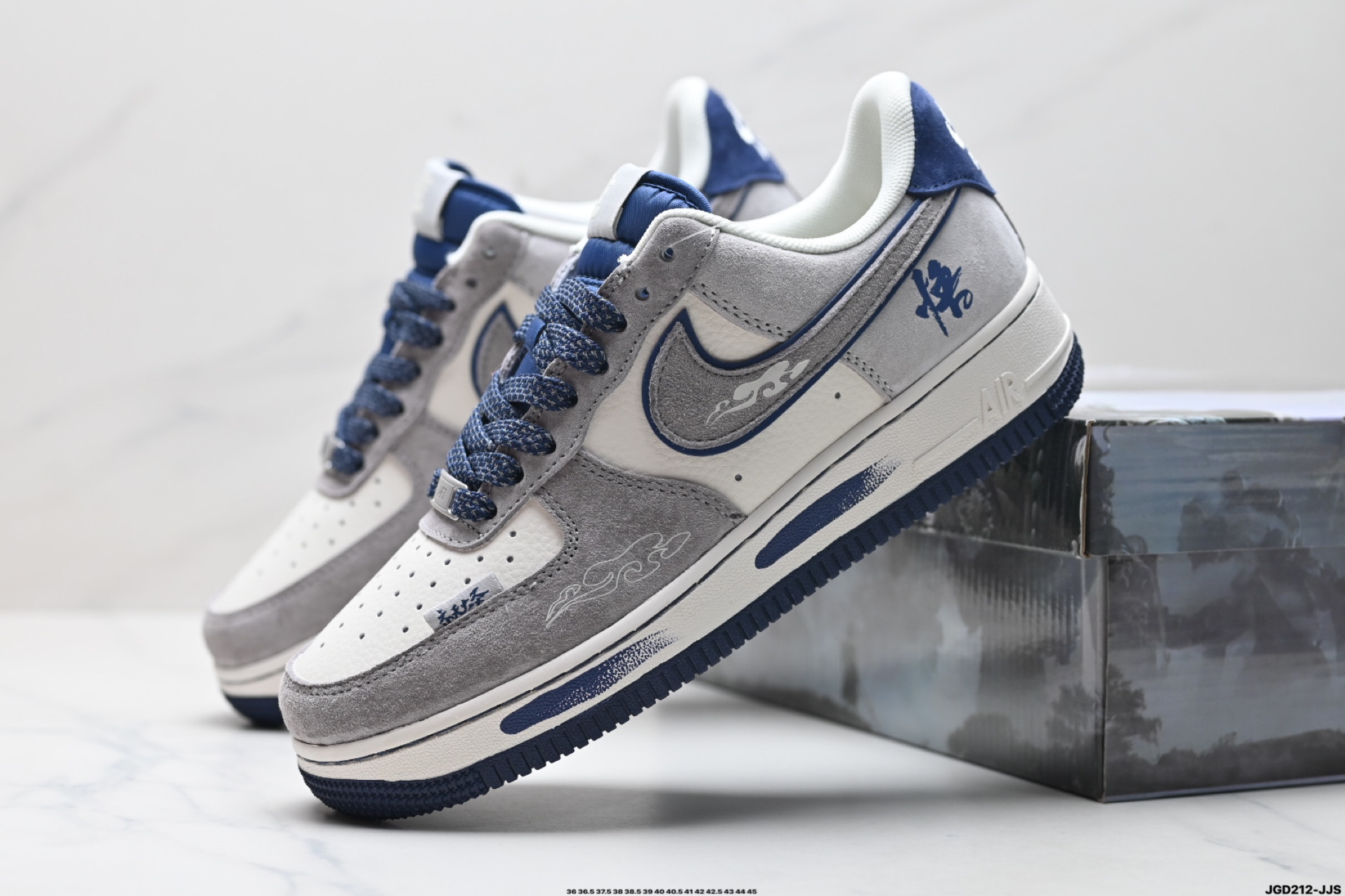 NIKE AIR FORCE 1‘07 LV8 黑神话悟空祥云龙纹   DM1688-803