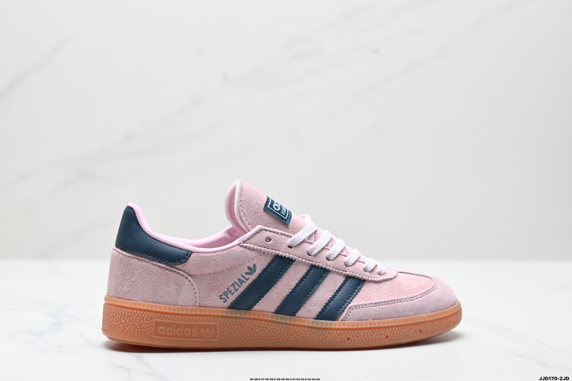 🈴24 colors🈴💰190 company-level✅Adidas Handball Spezial Official correct version Adidas classic retro casual board shoes all shoes made of reverse fur beef tendon wear-resistant outsole carrying youthful feelings classic three-bar decorative shoe side brand recognition clear official Article number: IF6561 Size: 36 36.5 37 38 38.5 39 40 40.5 41 42 42.5 43 44 45 ID: JJD170-ZJD