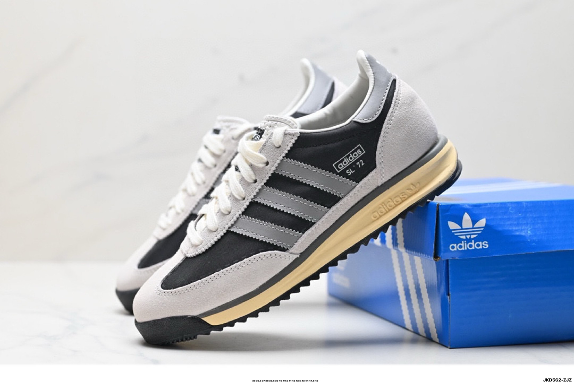 阿迪达斯Adidas SL 72 RS 三叶草复古休闲跑步鞋休闲运动鞋 JI2498