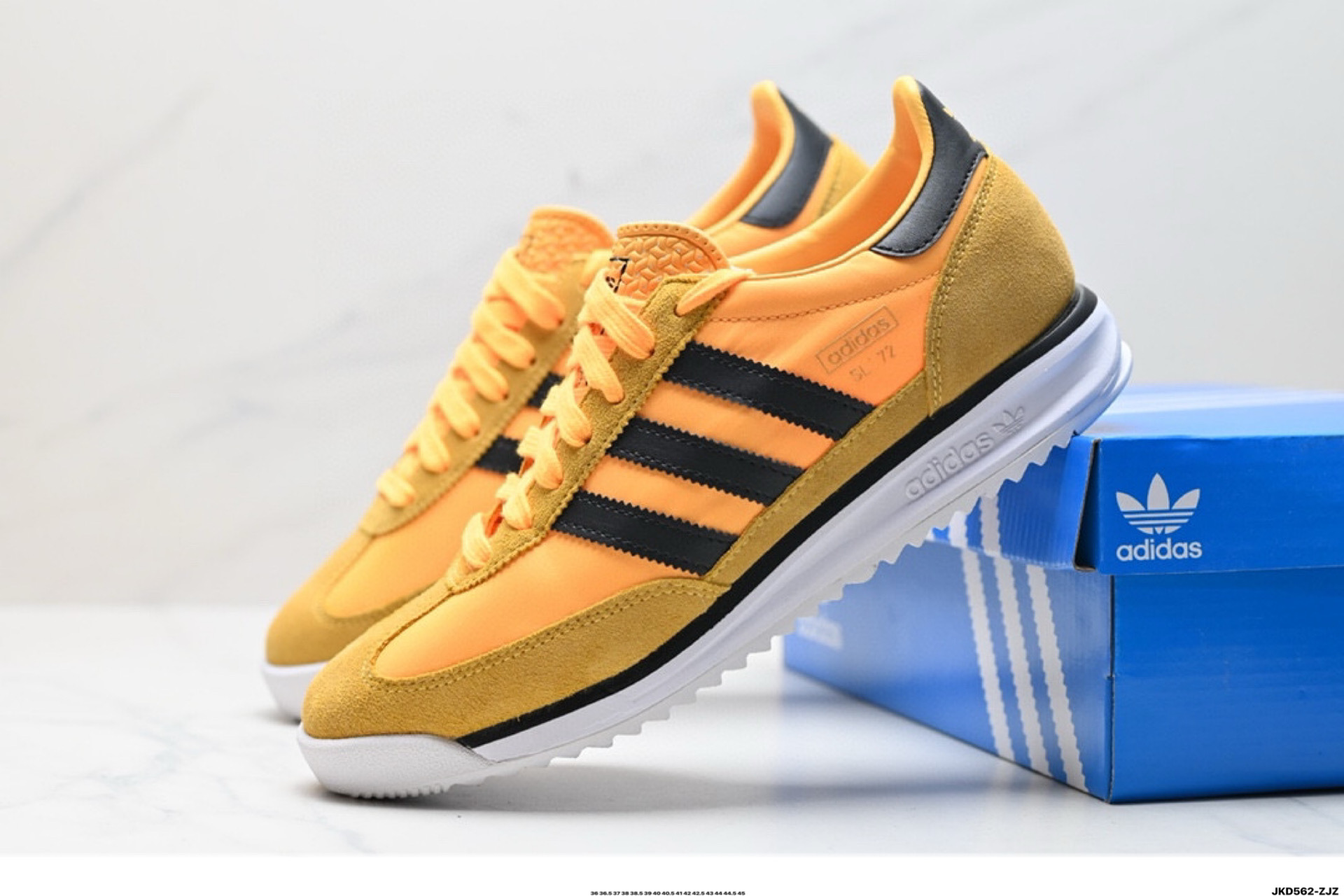 阿迪达斯Adidas SL 72 RS 三叶草复古休闲跑步鞋休闲运动鞋 JI2498