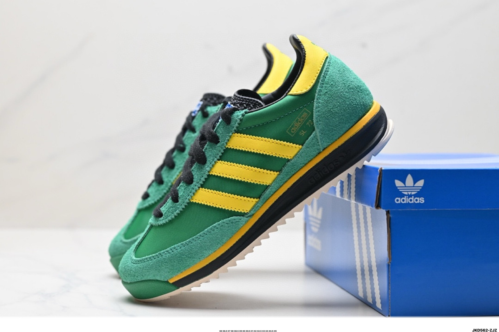 阿迪达斯Adidas SL 72 RS 三叶草复古休闲跑步鞋休闲运动鞋 JI2498