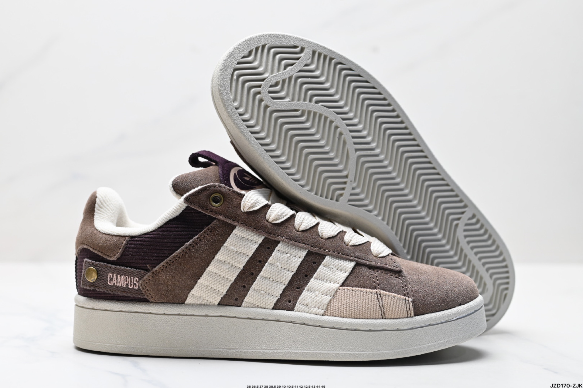 阿迪达斯Adidas Originals Campus 00s系列 面包风经典复古低帮百搭休闲运动板鞋 IF4339