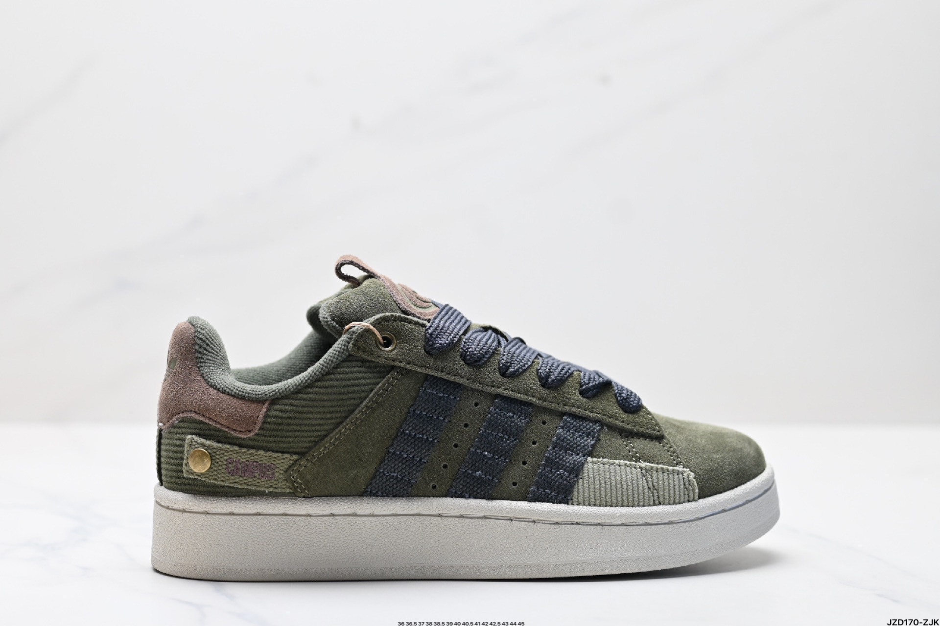 阿迪达斯Adidas Originals Campus 00s系列 面包风经典复古低帮百搭休闲运动板鞋 IF4339