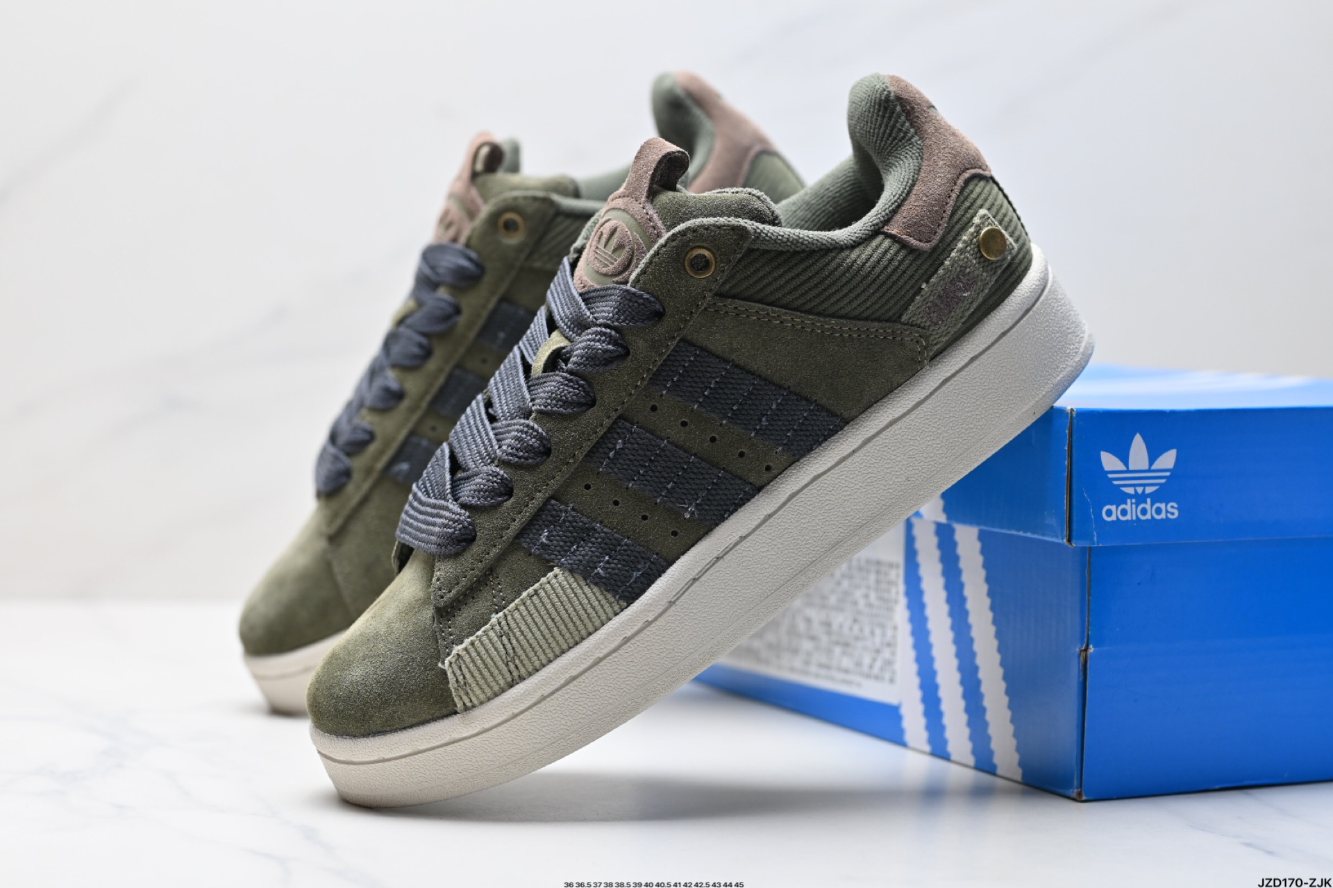 阿迪达斯Adidas Originals Campus 00s系列 面包风经典复古低帮百搭休闲运动板鞋 IF4339