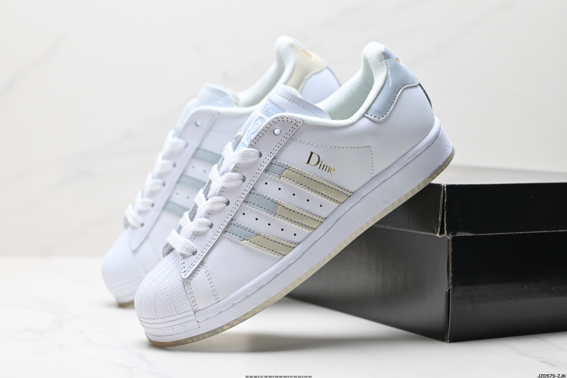 阿迪达斯Adidas三叶草 Originals Superstar贝壳头系列低帮经典百搭休闲运动板鞋 JR8036