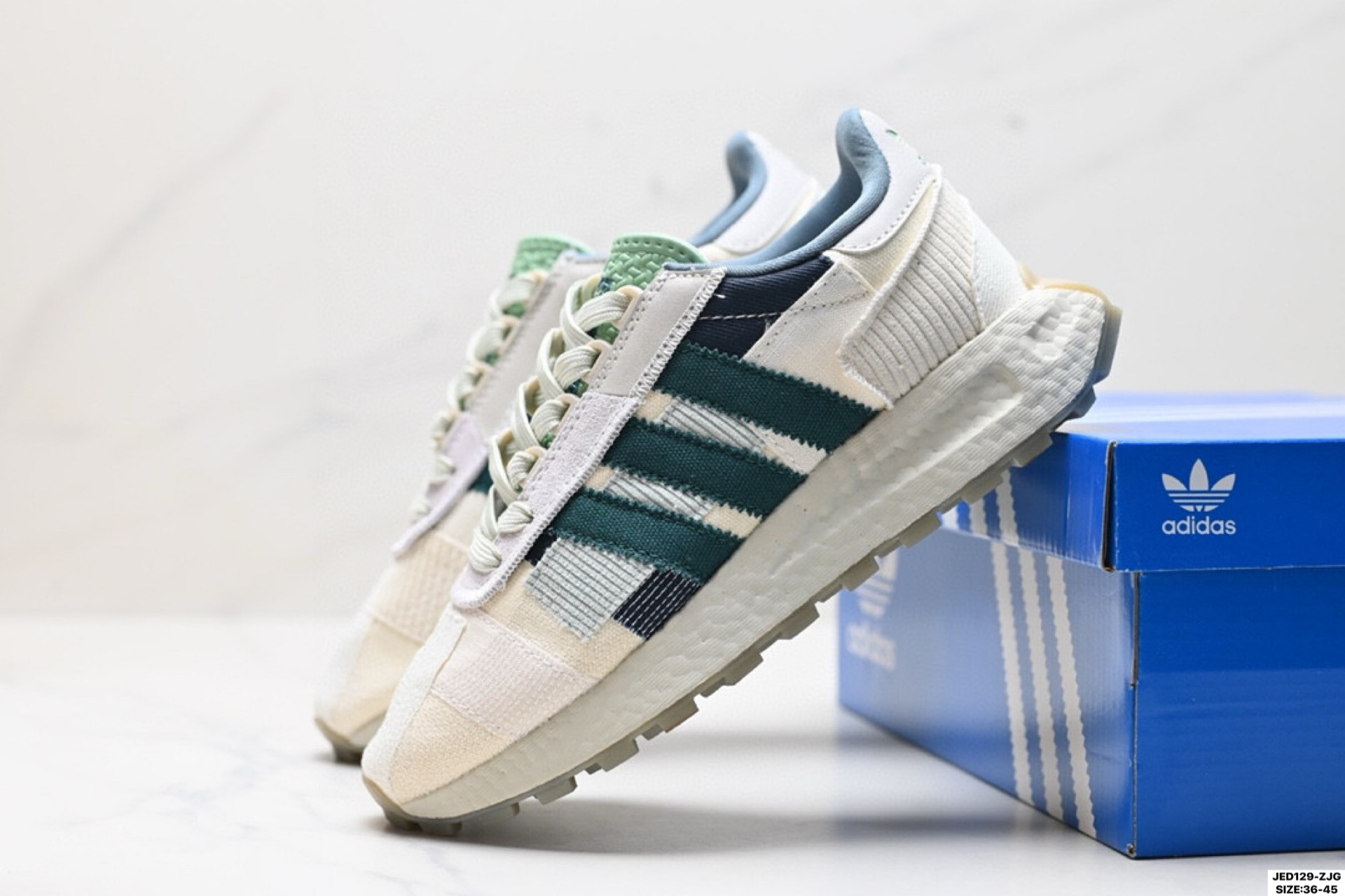 阿迪达斯Adidas Retropy E5阿迪新款运动休闲爆米花 三叶草 厚底 跑鞋 GX6364