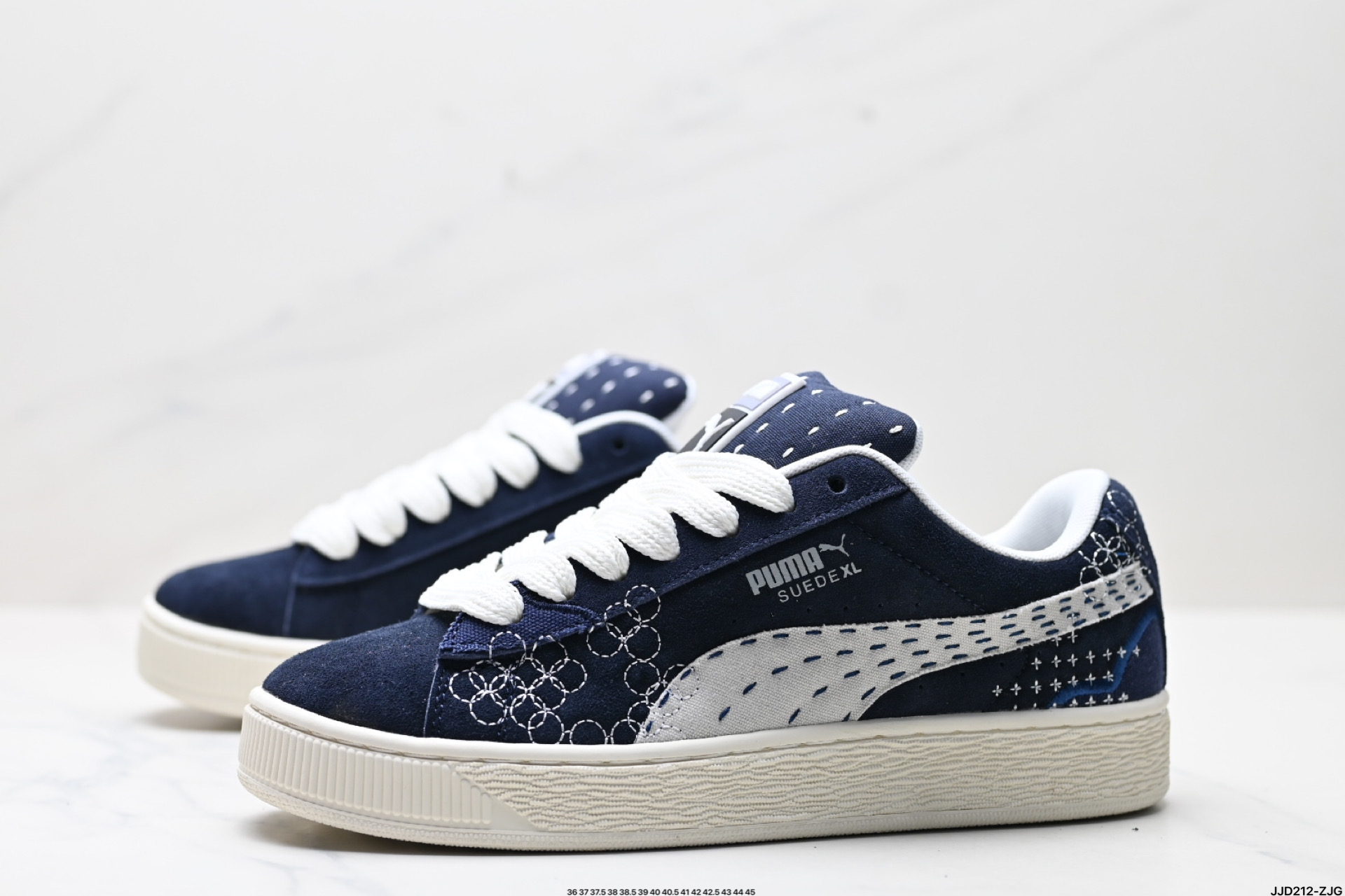 Puma Suede XL复古单品 彪马 防滑耐磨低帮德训板鞋 395777-01
