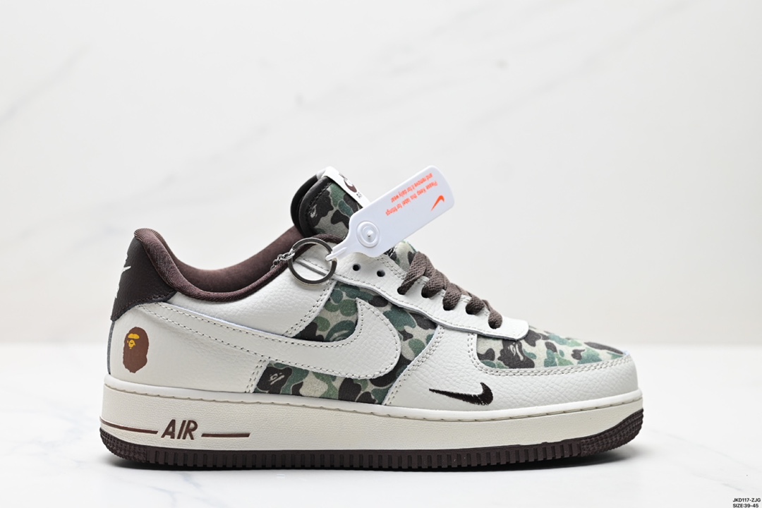 耐克Nike Air Force 1“07空军一号低帮百搭休闲运动板鞋 AJ7747-100
