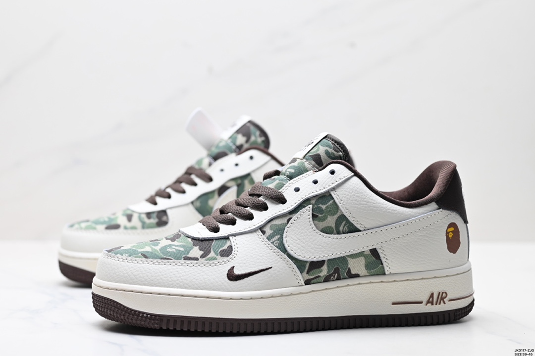 耐克Nike Air Force 1“07空军一号低帮百搭休闲运动板鞋 AJ7747-100