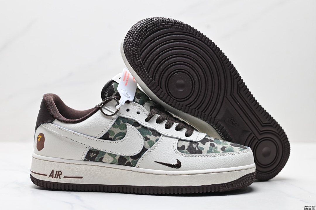 耐克Nike Air Force 1“07空军一号低帮百搭休闲运动板鞋 AJ7747-100