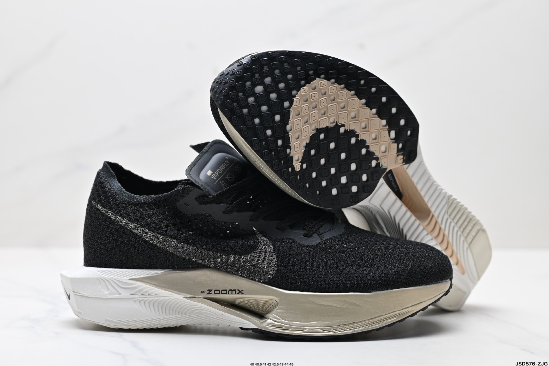 NIKE ZoomX Vaporfly NEXTFK马拉松 泡棉超轻缓震运动慢跑鞋  DV4130-002
