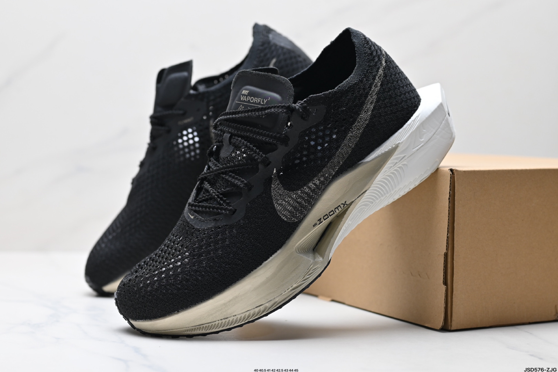 NIKE ZoomX Vaporfly NEXTFK马拉松 泡棉超轻缓震运动慢跑鞋  DV4130-002