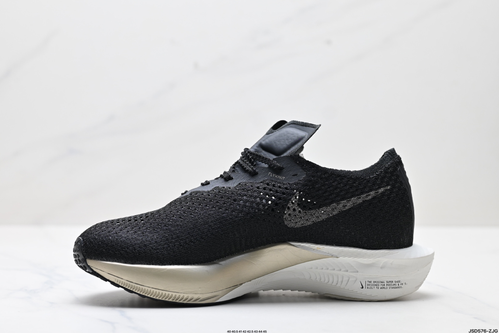 NIKE ZoomX Vaporfly NEXTFK马拉松 泡棉超轻缓震运动慢跑鞋  DV4130-002