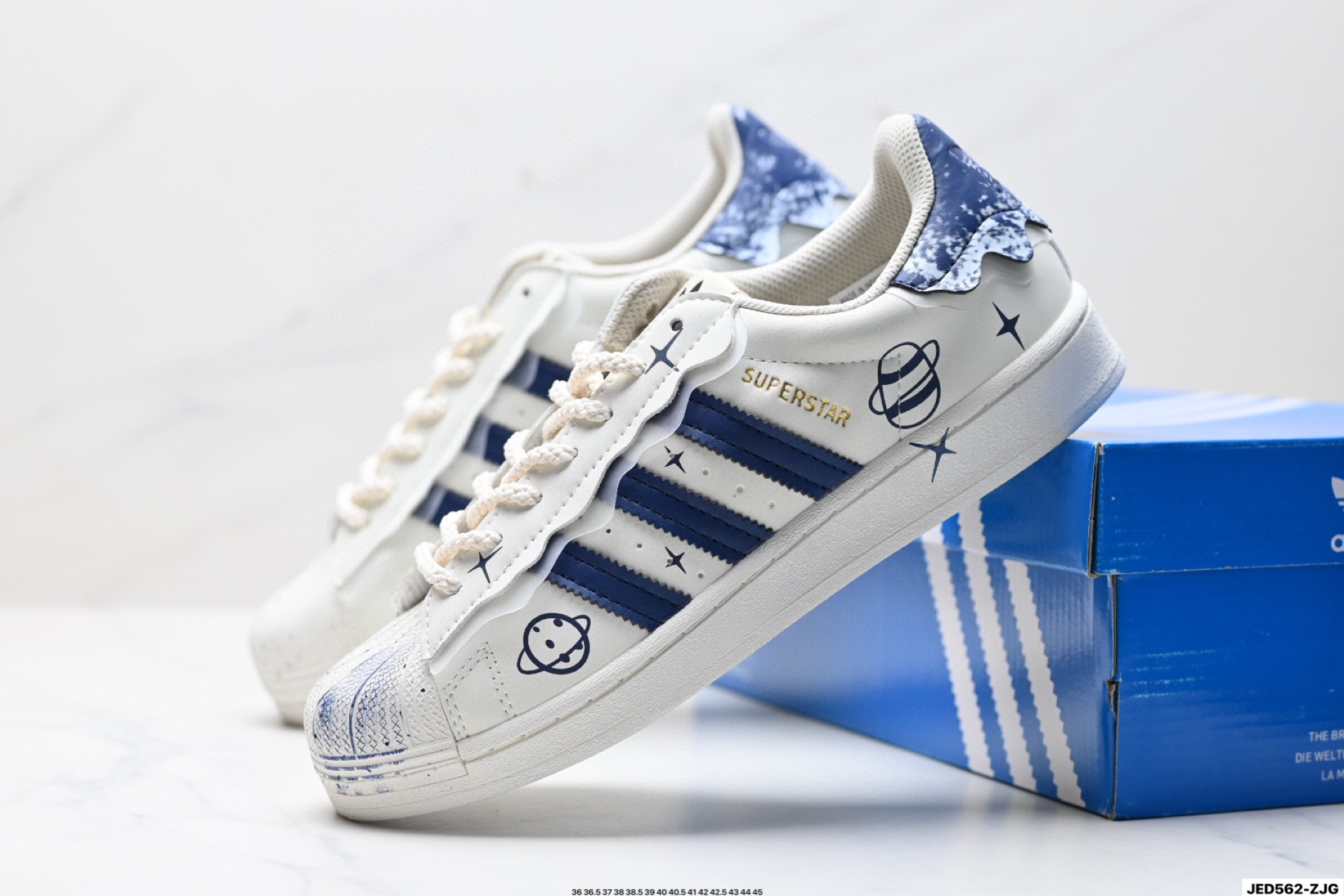 阿迪达斯Adidas三叶草 Originals Superstar贝壳头系列低帮经典百搭休闲运动板鞋 GY9022