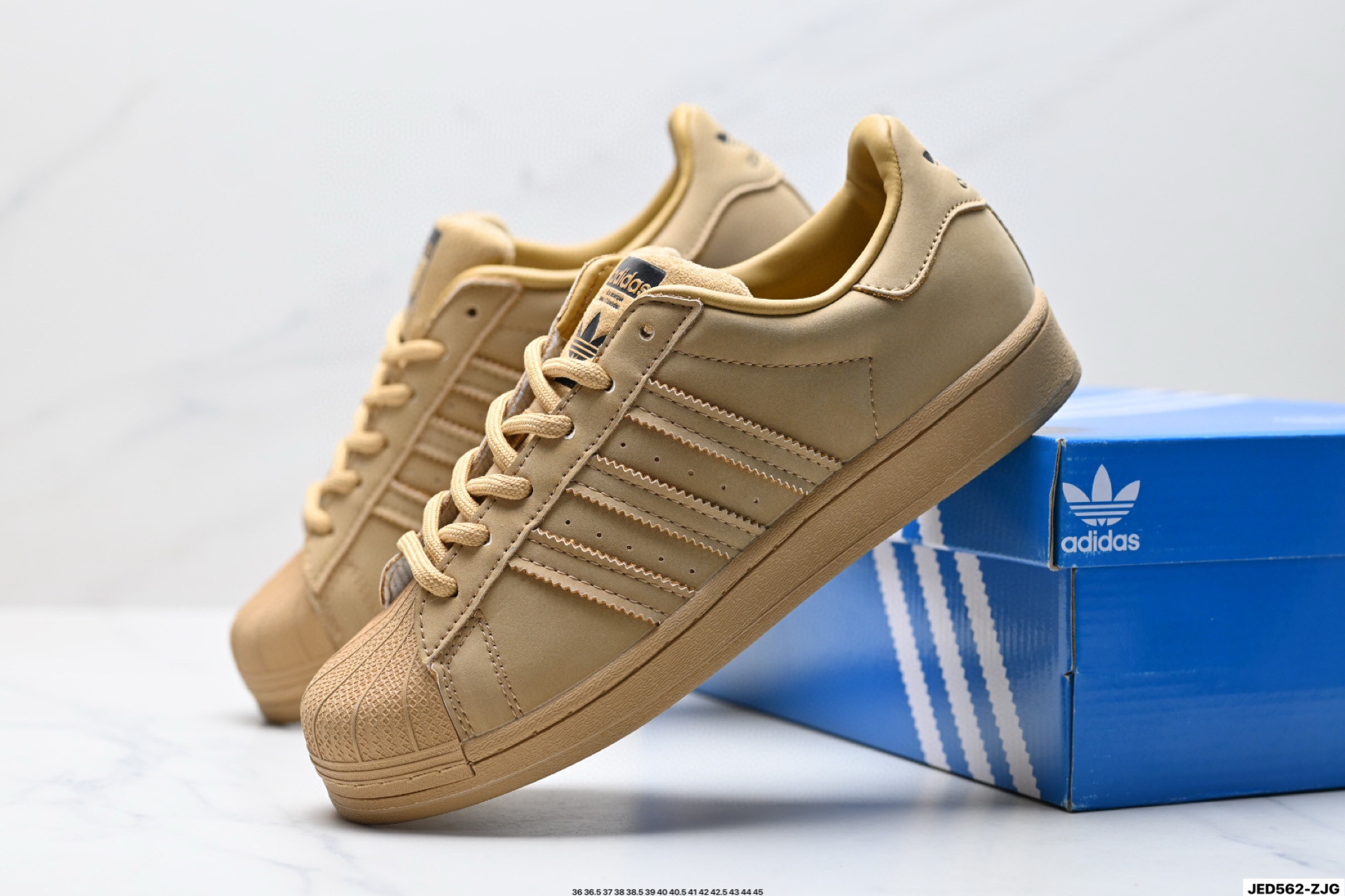 阿迪达斯Adidas三叶草 Originals Superstar贝壳头系列低帮经典百搭休闲运动板鞋 GY9022