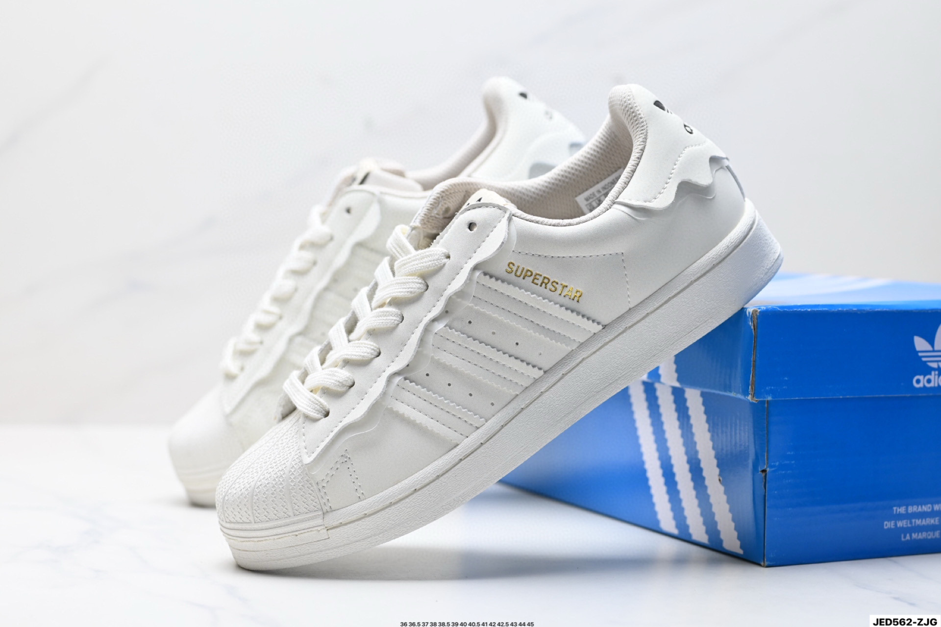 阿迪达斯Adidas三叶草 Originals Superstar贝壳头系列低帮经典百搭休闲运动板鞋 GY9022