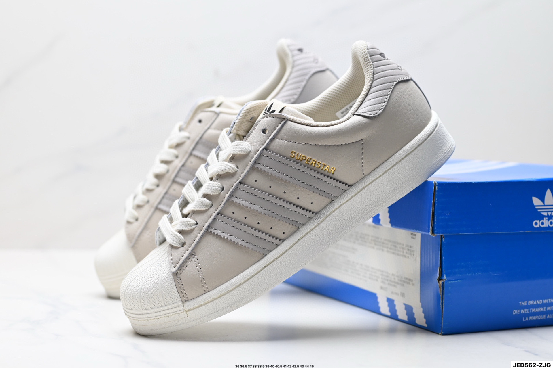 阿迪达斯Adidas三叶草 Originals Superstar贝壳头系列低帮经典百搭休闲运动板鞋 GY9022