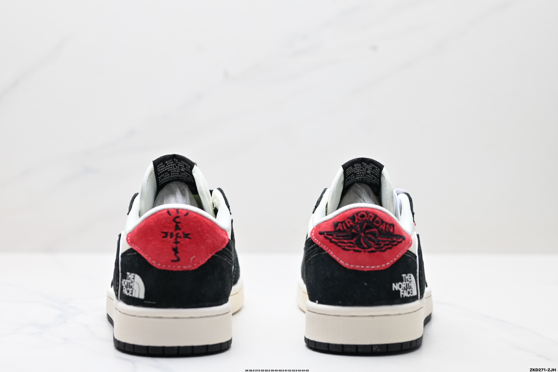 AJ1倒勾Travis Scott x Air Jordan 1 ” Reverse Mocha “ AJ1乔1 TS 闪电 联名倒钩 低帮文化篮球鞋  SJ2068-146
