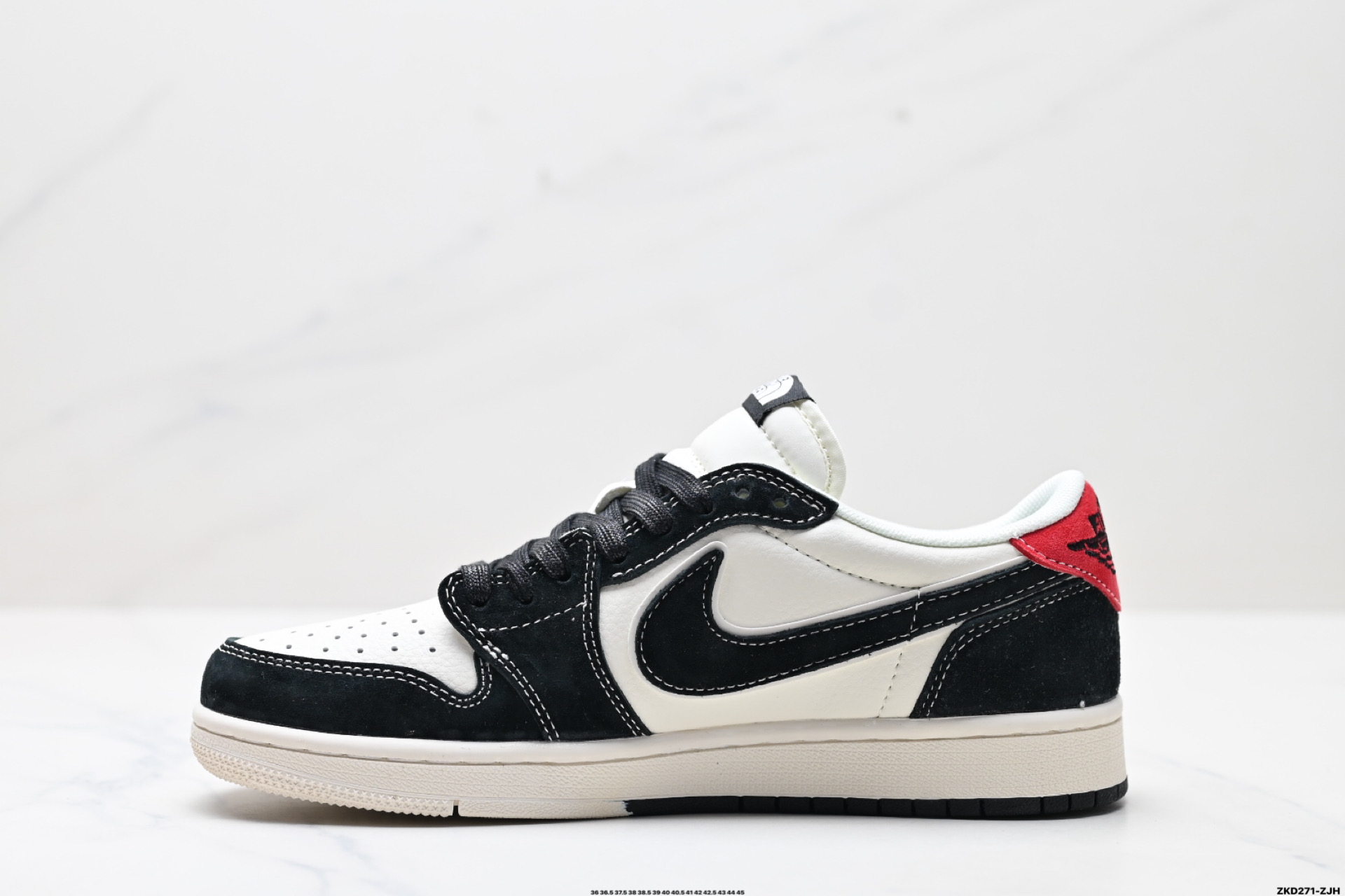 AJ1倒勾Travis Scott x Air Jordan 1 ” Reverse Mocha “ AJ1乔1 TS 闪电 联名倒钩 低帮文化篮球鞋  SJ2068-146