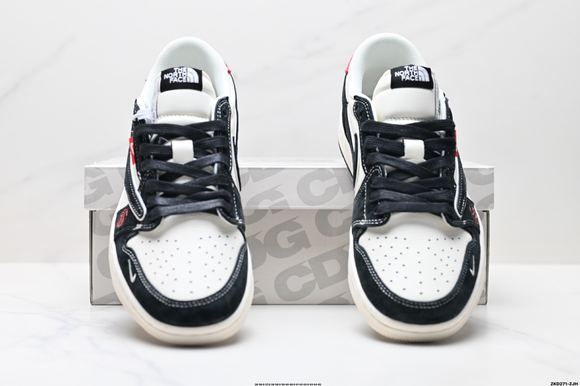 AJ1倒勾Travis Scott x Air Jordan 1 ” Reverse Mocha “ AJ1乔1 TS 闪电 联名倒钩 低帮文化篮球鞋  SJ2068-146