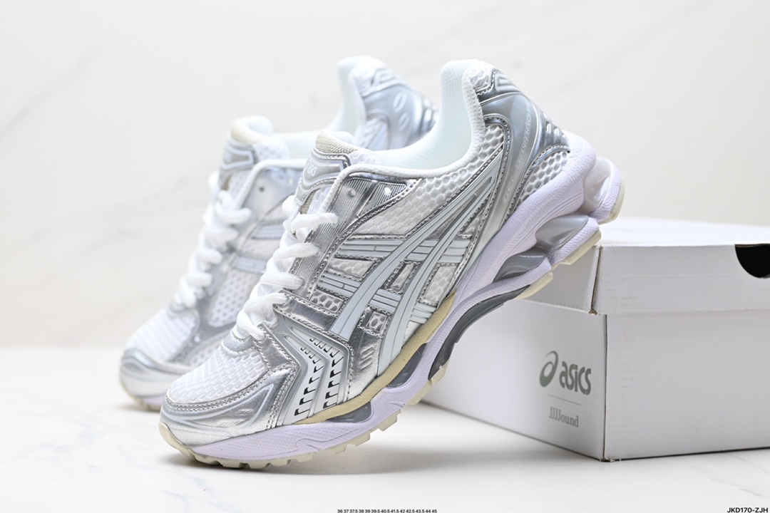 Asics Gel-Kayano 14 版本 亚瑟士运动休闲透气专业跑鞋  1201A019-108