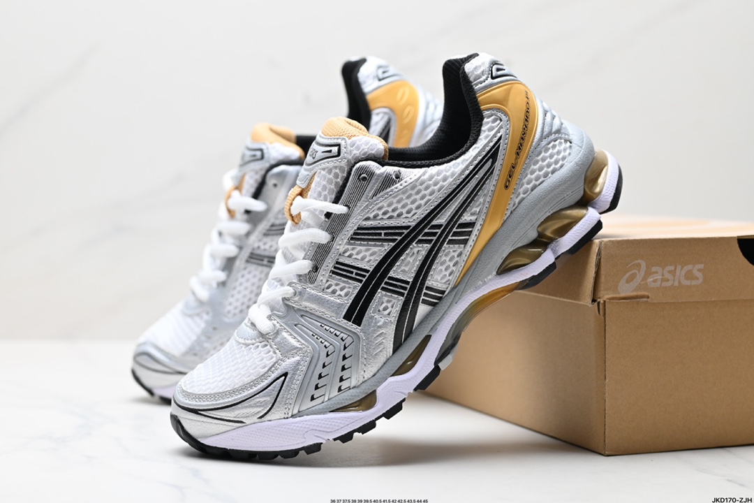 Asics Gel-Kayano 14 版本 亚瑟士运动休闲透气专业跑鞋  1201A019-108