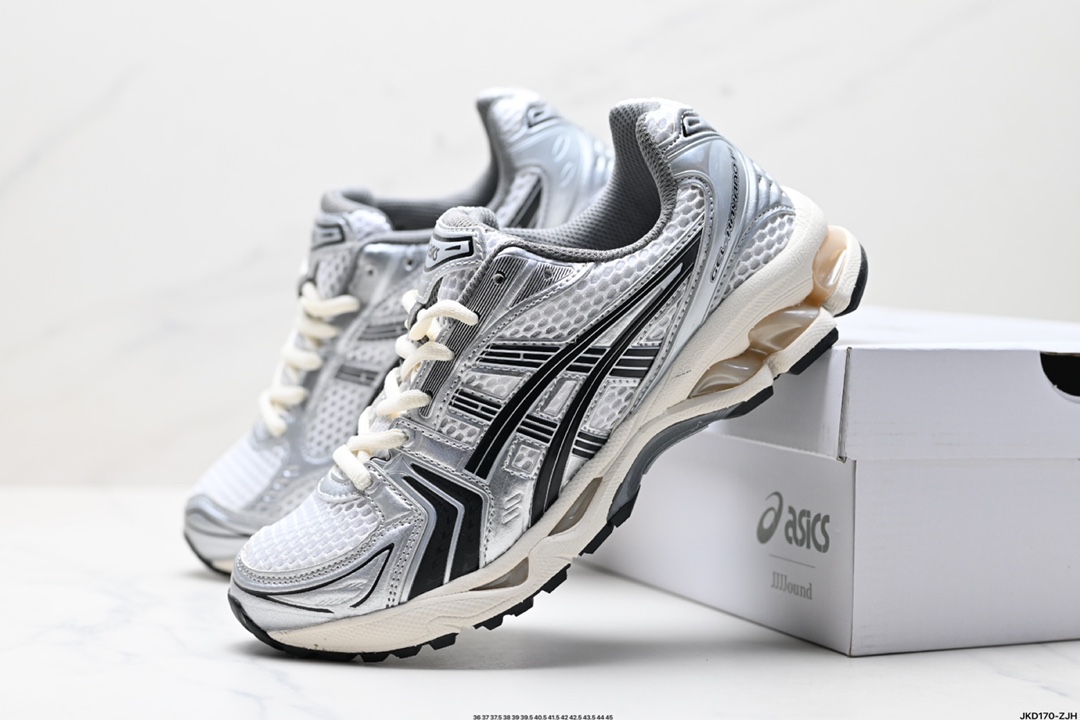 Asics Gel-Kayano 14 版本 亚瑟士运动休闲透气专业跑鞋  1201A019-108