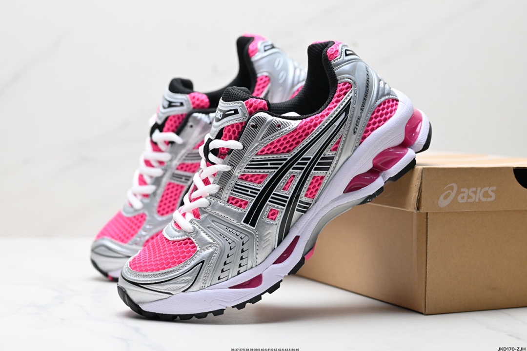 Asics Gel-Kayano 14 版本 亚瑟士运动休闲透气专业跑鞋  1201A019-108