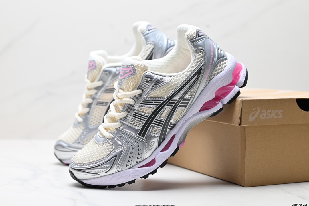 Asics Gel-Kayano 14 版本 亚瑟士运动休闲透气专业跑鞋  1201A019-108
